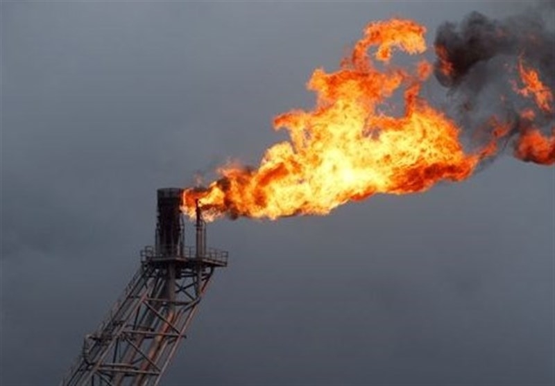 روزی ۱۴۰ میلیون فوت مکعب گاز در مشعل های میدان فروزان می سوزد