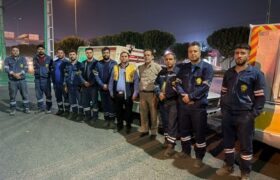 تامین برق پایدار مراسم بزرگداشت ارتحال امام خمینی ( ره)