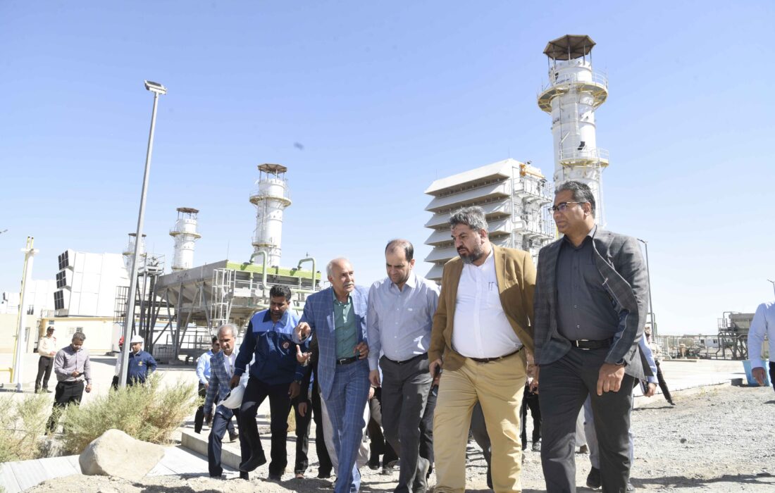 بازدید مدیرعامل برق حرارتی از نیروگاههای زاهدان