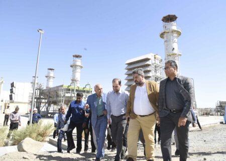 بازدید مدیرعامل برق حرارتی از نیروگاه‌های زاهدان