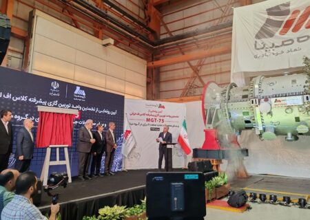 نخستین توربین گازی کلاس F ایرانی رونمایی شد