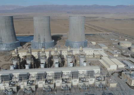 تحویل دائم واحد سوم بخار نیروگاه سیکل ترکیبی شیروان