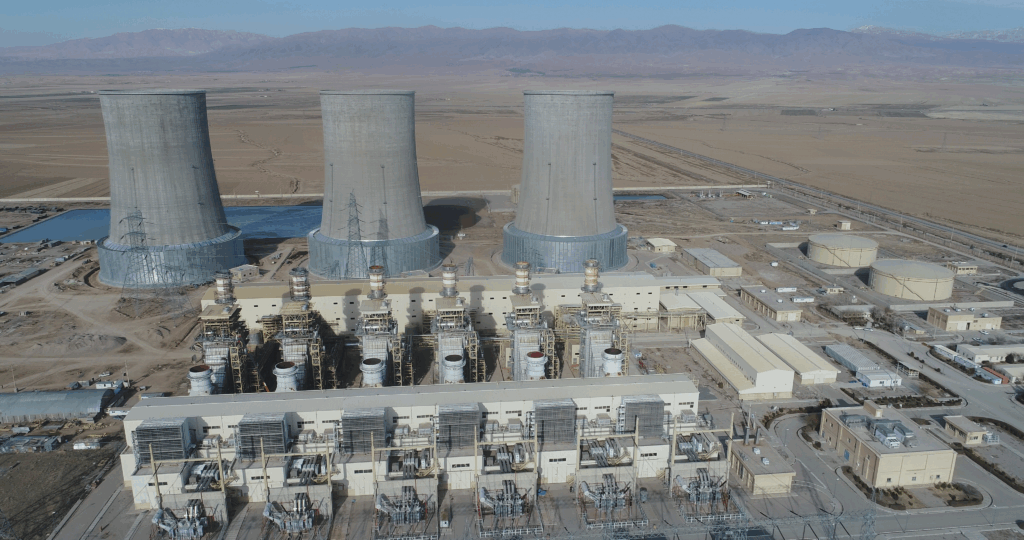 تحویل دائم واحد سوم بخار نیروگاه سیکل ترکیبی شیروان