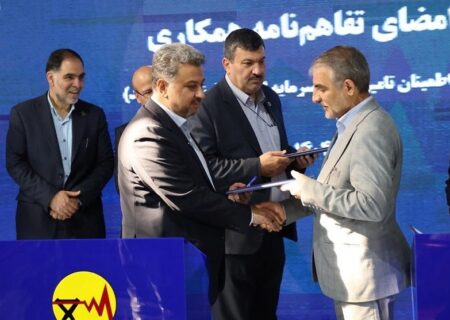 امضای تفاهم‌نامه همکاری و فروش برق میان شرکت برق حرارتی و توانیر