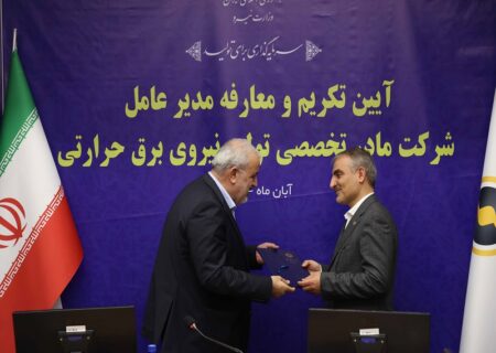 سرپرست شرکت مادرتخصصی برق حرارتی منصوب شد