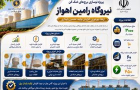 افزایش 60 مگاواتی ظرفیت تولید نیروگاه رامین برای تابستان امسال